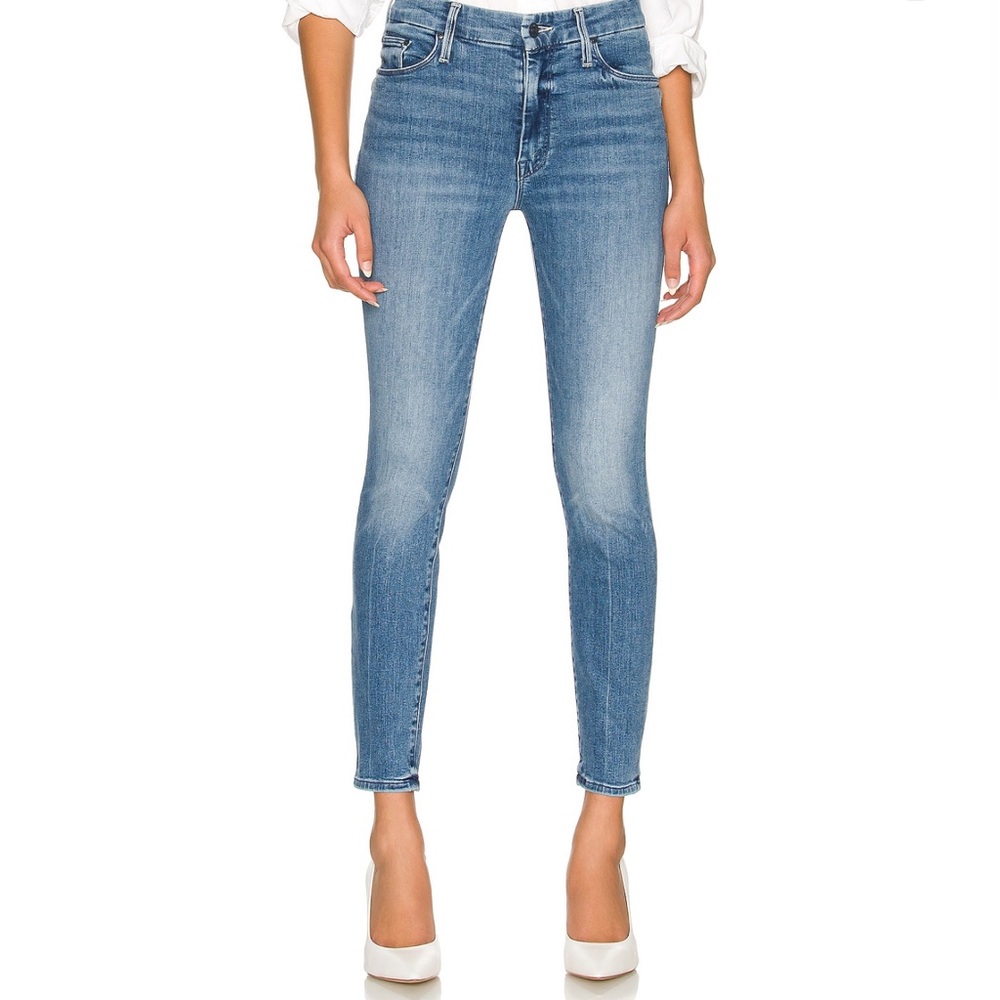 💙NWT MOTHER JEANS THE LOOKER SKINNY ANKLE JEAN COLOR WE THE ANIMALS SIZE…